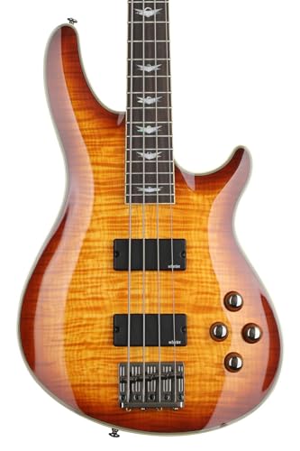Amazon.com: Schecter Omen Extreme-4 - Vintage Sunburst : Musical 