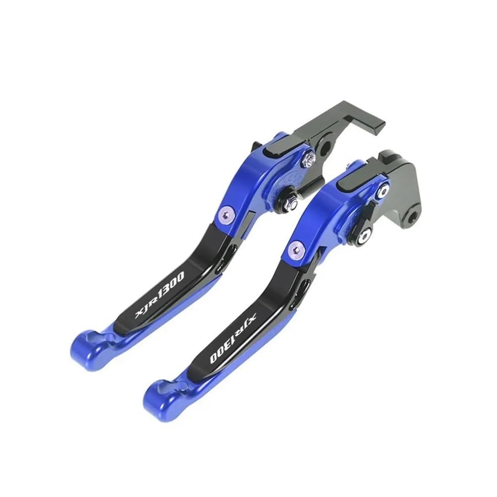Nhgfdfs Blue Black Motorcycle Clutch Brake Lever For Ya&Maha Xjr 1300 1995-2003 Motorcycle Brake Clutch Levers Handbrake Handle