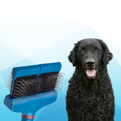 EHASO Hochwertige Fellbürste für Hund & Katze - Langhaar oder kurzhaar - Perfekt für die Unterwolle ihres