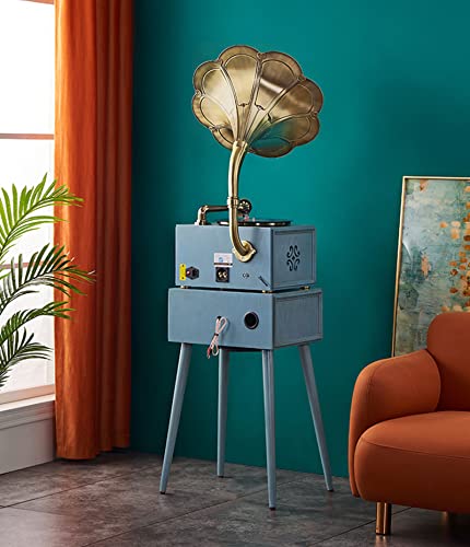 Style européen Gramophone Bois Massif rétro Vinyle Tourne-Disque Salon Maison à l’ancienne Haut-Parleur Tourne-Disque - Les Beatles, Paul McCartney, John Lennon, RIngo Starr, George Harrison Style européen Gramophone Bois Massif rétro Vinyle Tourne-Disque Salon Maison à l'ancienne Haut-Parleur Tourne-Disque – Image 3