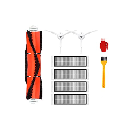 Xiaomi Mi 1 1S Roborock S5 Max S50�ƌ݊����̂��郍�{�b�g�|���@�A�N�Z�T���[Mijia�|���@Hepa�t�B���^�[���C���u���V�T�C�h�u���V (Color : Light yellow)