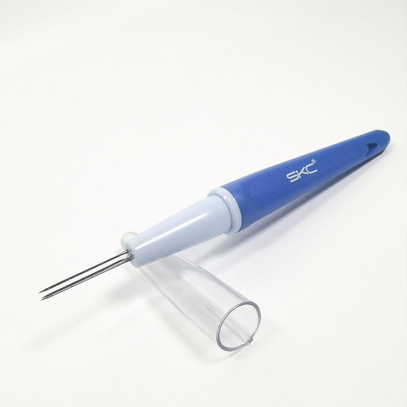 Image of CATOPIA Felting Needle, Needle Felting Tools, Needle Felting Supplies, Including 1 Premium Triple Felting Pen with 3 Needles, 3 Sizes 10Pcs Felting Needles (Pen with Needle)