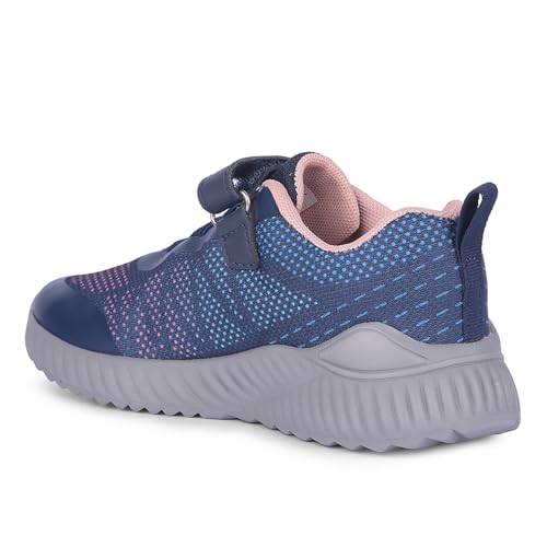 Image of Liberty Leap7x NITKID-4E Walking Shoes for Kids with EVA Sole | Mesh Upper Suitable for Jogging & Gym| Quick-Wear Velcro Closure | Stylish, Lightweight & Comfortable Footbed | Sports Footwear