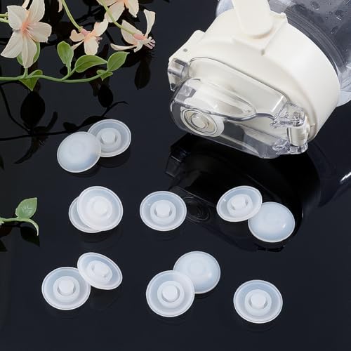 NBEADS 20Pcs Silicone Water Cup Leak Stopper, 1inch Diameter Water Bottle Silicone Stopper Water Bottle Lid Plug for Pot Belly Cup,knot: 8mm by NBEADS - Image 3