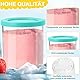 Creami Behälter für die Ninja Creami Eismaschine, Eismaschine Becher Kompatibel mit Ninja Eismaschine NC301 NC300 NC299AMZ-Serie, Eiscreme Behälte mit Deckel für Ninja Eismaschine, Mit Eisportionierer