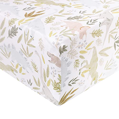 Image of Copper Pearl Premium Knit Crib Sheets for Boys and Girls - Breathable, Soft, Fitted for Standard Mattresses - Baby Registry or Shower Gift, Rex