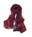 Produktbild UK_Stone Damen Elegant Einfarbig Farbverlauf Weinrot Schal Halstuch Gross Abendkleidung Stola Muttertag Geburtstag Geschenk