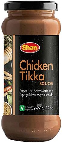 Shan Chicken Tikka Sauce, Super Bbq Spicy Marinade 350g