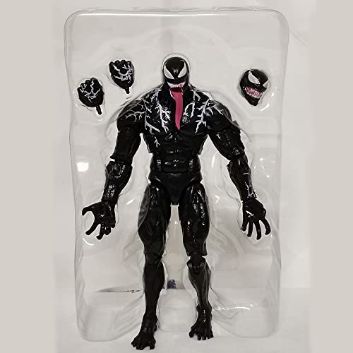 Venom Carnage Action Figure Model Toy, Collectible Venom Legends Carnage Anime Action Pvc Figure Movable Characters Model Statue Toys Desktop Decoration Ornaments Gift (Venom) #TOP3
