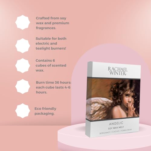 Angelic Soy Wax Melt- Highly Scented Melts (6 Cubes) - Eco Friendly - Wax Melts For Tealight & Electric Burner - Image 4