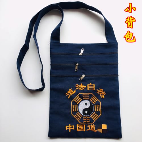 Taoist Supplies Chinese Bagua Backpack Canvas Bag Taoist Bag, Large2