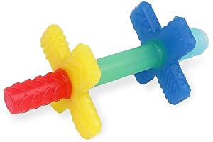 Similars Itzy Ritzy Teensy Tube Teether - Textured Hollow Baby Teething Tube...
