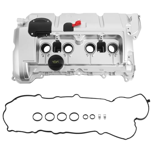 maXpeedingrods Aluminum Engine Valve Cover for MINI Cooper N12 N16 R55 R56 R57 R58 R59 R60 R61 2007-2016 Replacement 11127646554 11127572724