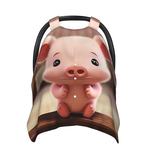 Poussette et siège auto bébé housse respirante multi-usages avec pare-soleil nouveau-né doux