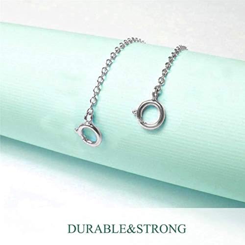 Image of 14K Gold Chain Extender for Women, Yellow Gold /White Gold /Rose Gold Adjustable Gold Necklace Anklet EXtension Chain, Available in 2 /3 /4 Inch