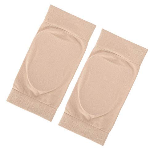 Protezione del tallone in gel di silicone,morbido manicotto di protezione della caviglia elastico cuscino protettivo in silicone calzino traspirante con tallone sul piede(02#)