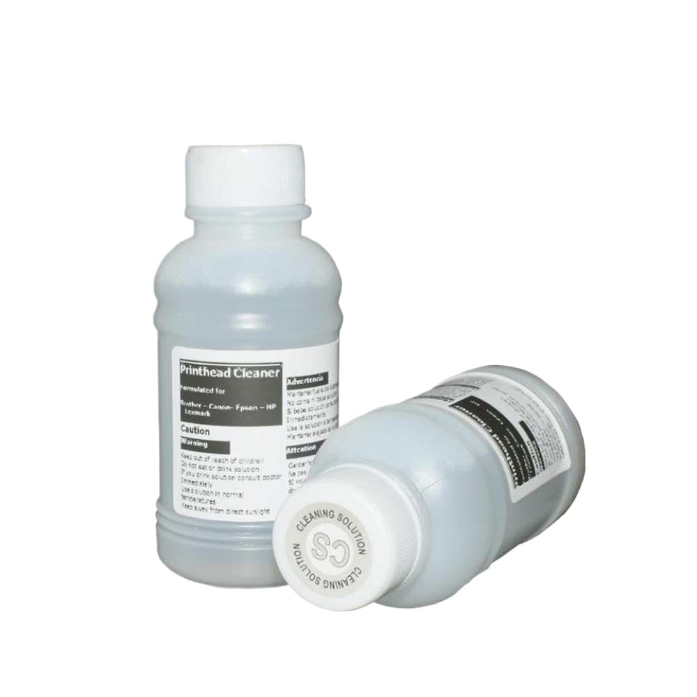 Limpiador de Cabezal de impresión Compatible con L3150 L3110 104 502 512 504 ET2700 ET2750 ET3700(200ml - 2 Set Tool)