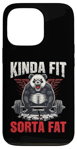 Kinda Fit Sorta Fat Funny Panda W tBbglX EGCgteBO X}zP[X iPhone 13 Pro p