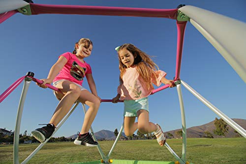 Kids Dome Climber Play Structures - Multiple Kids Jungle Gym Climbing Structure, Activity Center, Outdoor & Indoor Playground, Monkey Bars Climbing Tower - Age 3 - 10 Play Sets - 55 inches Mat