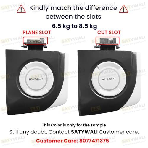 Image of Spin Lid Dryer Door Windjet Dry Compatible with LG 6.5Kg to 8.5Kg Semi Automatic Washing Machine (Purple Cut)