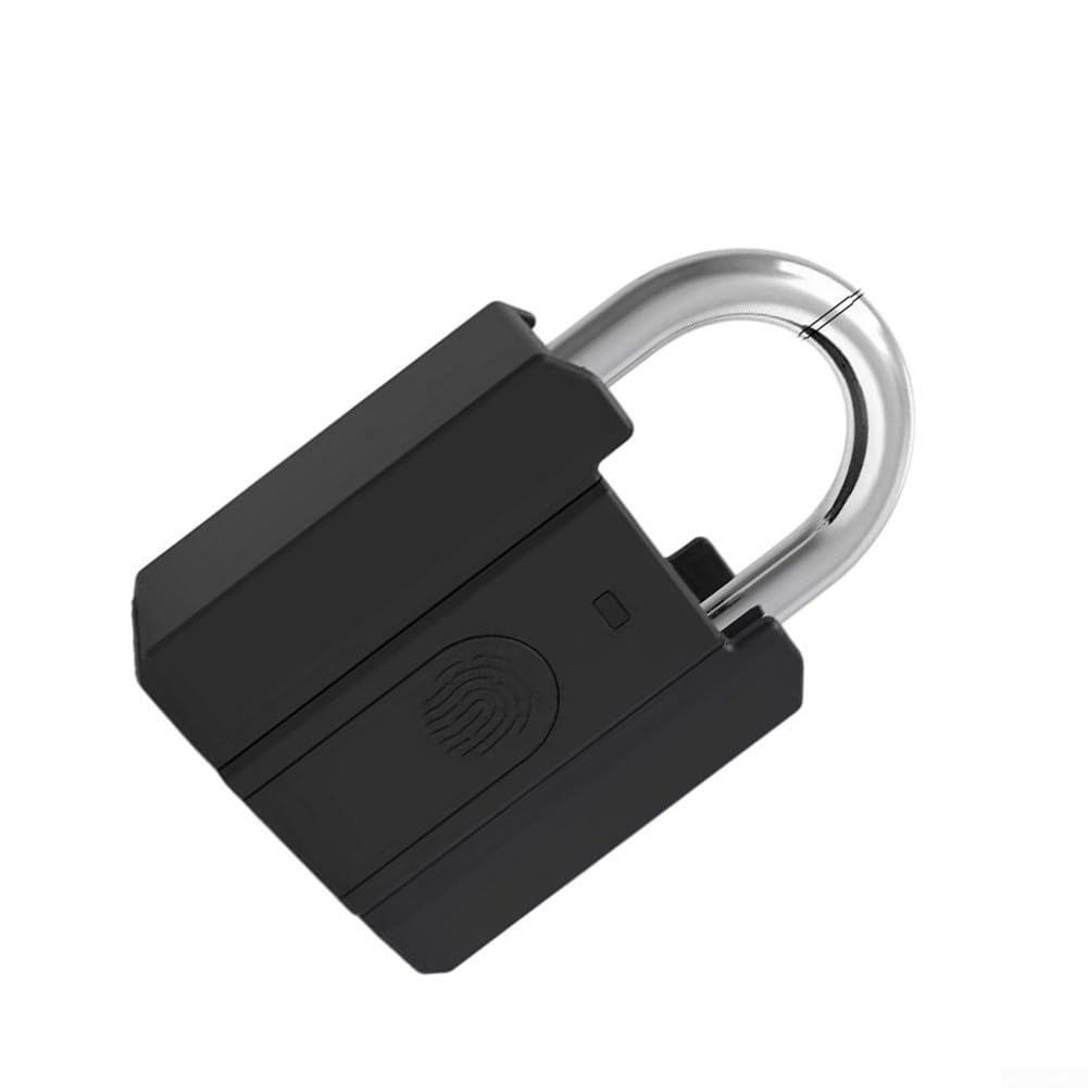 Candado inteligente impermeable con contraseña para aplicación Tuya con llave para acceso y capacidad de almacenamiento de 100 códigos en color plateado para puerta al aire libre, valla de puerta