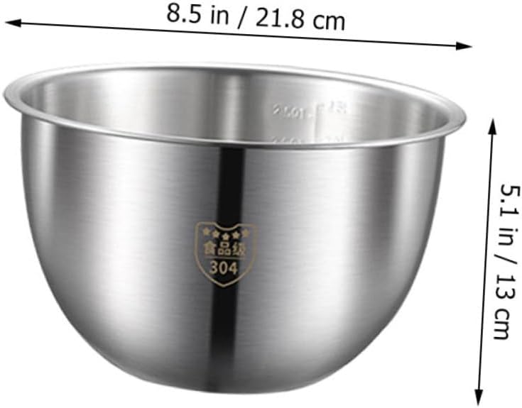 Stainless Steel Rice Strainer Basin Multipurpose Vegetable Colander with Smooth Edges Convenient Washing Bowls for Kitchen Food Prep and Draining Space-saving Cooking Strainers