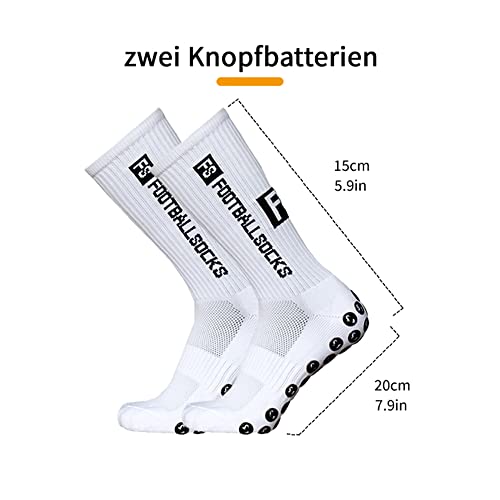 Grip Sokken Voetbalsokken voor heren, uniseks, anti-slip design, universele schaal 39-46, 75% katoen, voetbalsokken voor kinderen, voetbalsokken voor mannen - Afbeelding 7