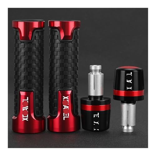 Poignées de guidon moto 22mm anti vibration pour éliminer la fatigue en V4