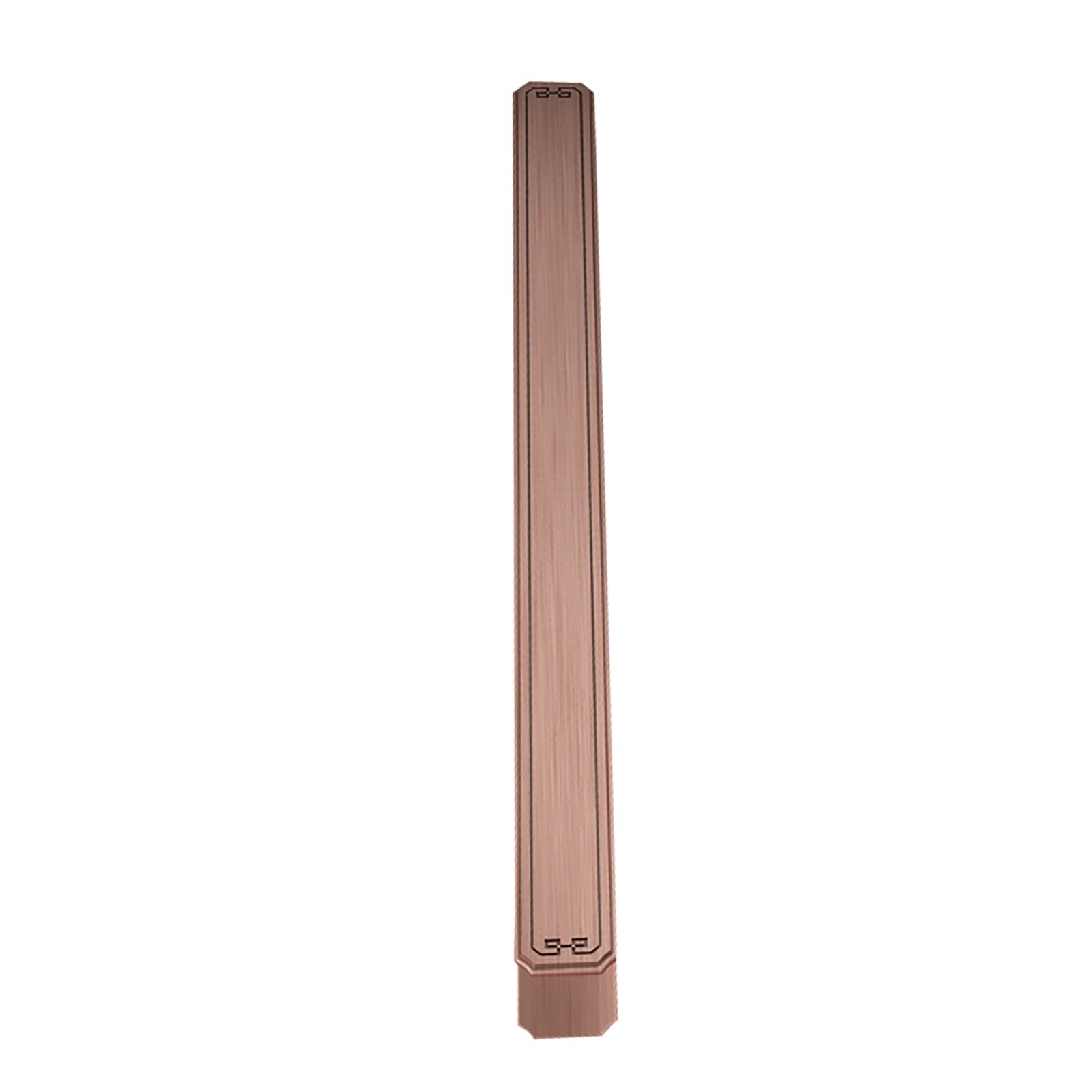Poignée de porte de grange rouge 400mm pour remplacer poignée coulissante défectueuse