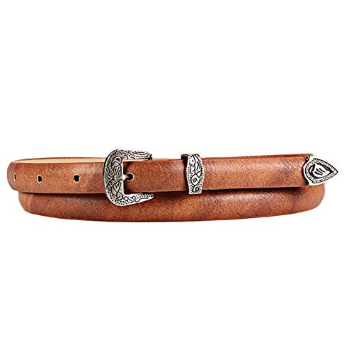 RelaxLife Mujer Vestido Cinturón Mujeres con Estilo Retro Espeleología Cinturón Hebilla Cinturones Cinturón De Cinturón De Cinturón De Cinturón De Cuero Jeans Ve