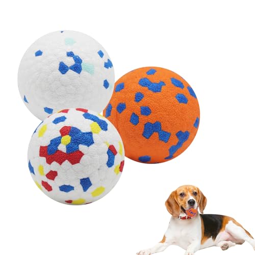 KUIRUNRX® Hundeball, Interaktives Wasserspielzeug, Dauerhaftes Hundespielzeug für Aggressive Kauer, Hunde Ball für Große, Mittelgroße, Kleine Hunde und Welpen