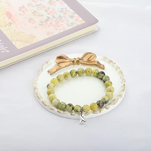 Bracelet endométriose et cancer jaune un cadeau solidaire idéal