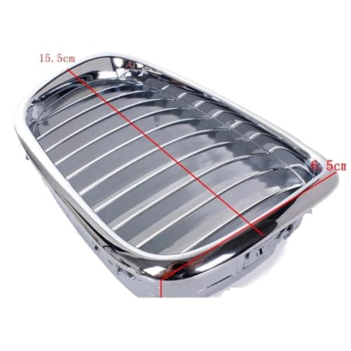 Parrilla delantera para E39 cromada que eleva la elegancia de tu Serie 5 5