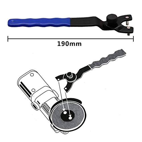 Grinder Wrench Adjustable Pin Spanner Wrench Angle Grinder Lock-Nut Wrench For Grinders