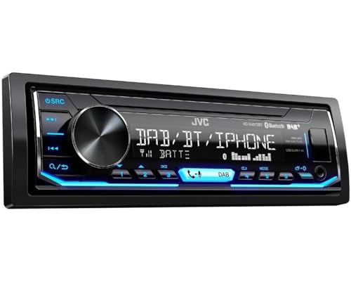JVC KD-X451DBT Autoradio CD/MP3/USB avec Bluetooth Noir