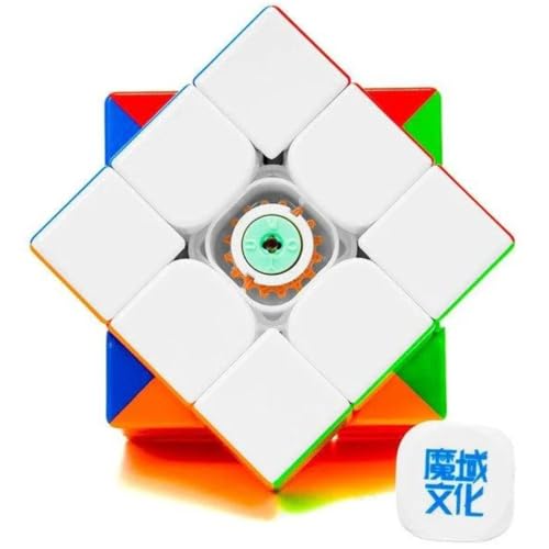 Image of MoYu WeiLong V11 3x3 Magnetic Speed Cube | UV Coated Glossy Finish & 48 Magnets | 64 Customization Options & Dual Adjustment System Professional Puzzle