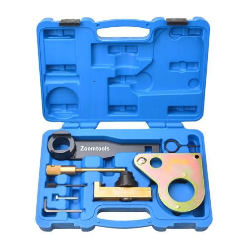 Zoomtools Kit d'outils de verrouillage de réglage de synchronisation d'arbre à cames de moteur Diesel, pour Nissan Renault 2.0 DCi Vauxhall Opel M9R,...