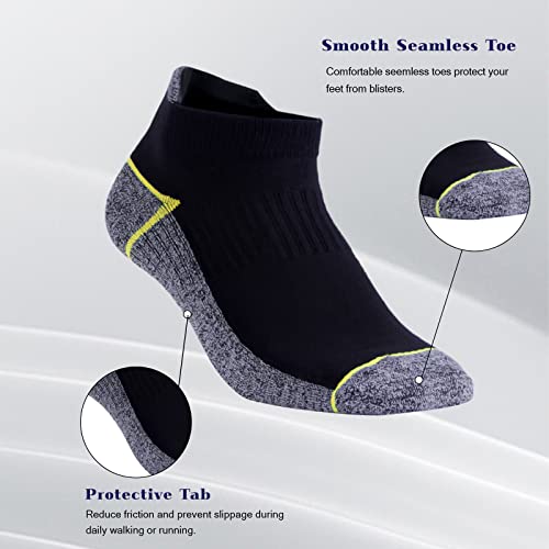Image of Kodal Copper Ankle Athletic Running Socks Moisture Wicking Odor Control for Sweaty Feet