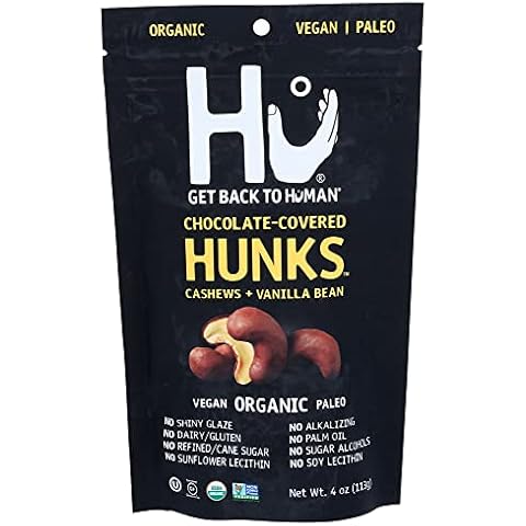 HU KITCHEN Chocolate Covered Cashews, 4 OZ Cover