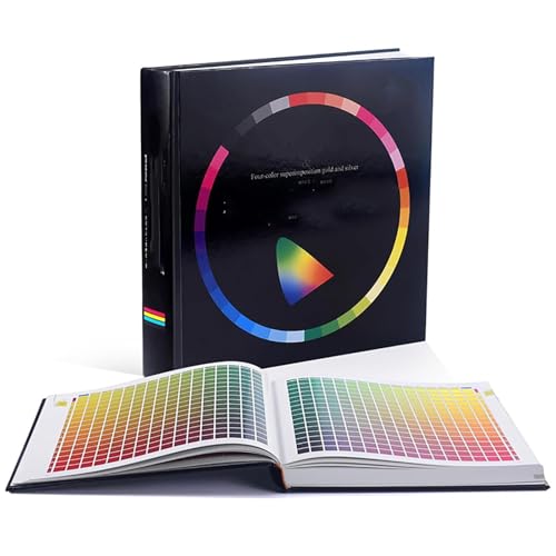 MObyat Manuel De Correspondance des Couleurs 4 Couleurs, Nuancier CMJN pour L'impression, 83 234 Couleurs d'impression CMJN, Adapté À La Décoration Intérieure, À L'industrie, À L'impression