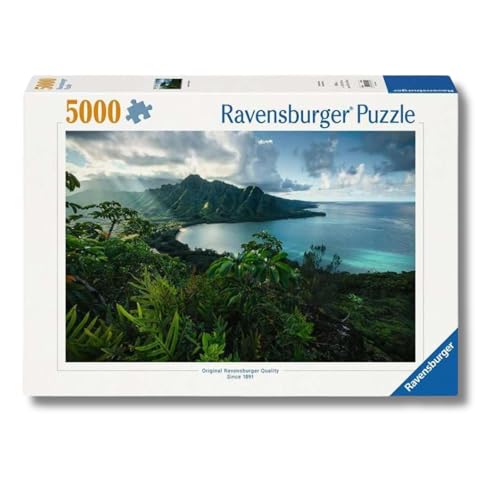Ravensburger - Puzzle Paesaggio Hawaiano, 5000 Pezzi, Idea Regalo, Per Lei O Lui, Puzzle Adulti