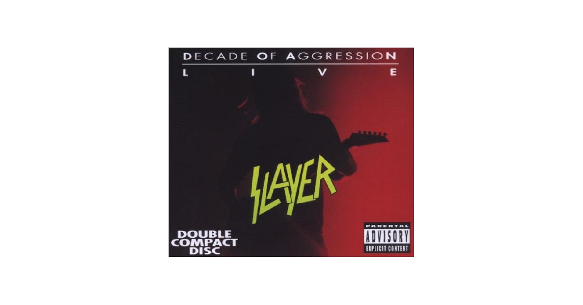 洋楽 SLAYER DECADE OF AGGRESSION LIVE Decade Of Aggression - Album by Slayer | Spotify