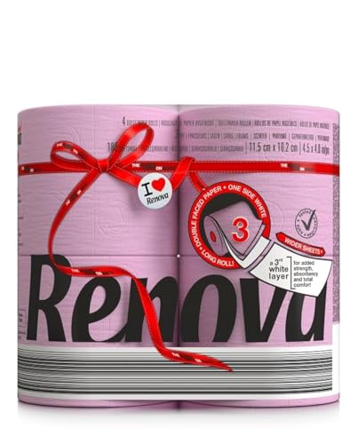 Renova Toilettenpapier Rosa 20 Rollen