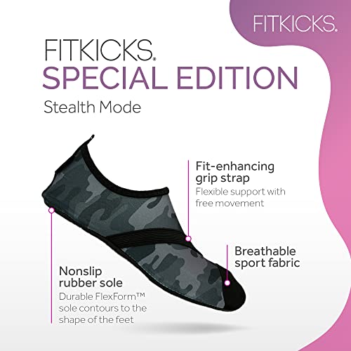 Image of FITKICKS Original Women's Foldable Active Lifestyle Minimalist Footwear Barefoot Yoga Sporty Water Shoes