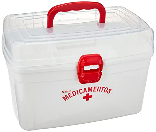 Medicamentos Frasqueira Grande Ccom Bandeja Nitronplast Branco