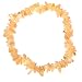 [1] Charged 7" Citrine Crystal Chip Bracelet Tumble Polished Stretchy (Radiates Light, Peace of Mind & Joy) [Reiki] by ZENERGY GEMS