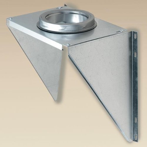 Selkirk Corporation JSC8AWS 8 Inch SuperPro Wall Support Galvanized (Supports Tee and Vertical Pipe)