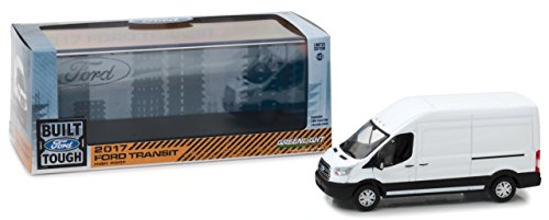 Modelo a Escala Ford Transit 2017 1:43 Blanco