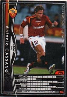 Amazon.co.jp: WCCF/04-05/ASローマ/黒/173/アントニオ・カッサーノ