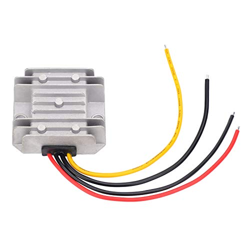 Image of Cocoarm DC Power Converter, Aluminum Alloy 9 to 40V to 24V Voltage Converter 3A 72W IP68 Boost Regulator, 96% Efficiency for Car Truck LED System Railway Monitoring